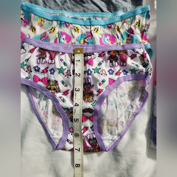: 24 New panties +7 pairs socks sz 6 Wonder Nation frozen Girls briefs - Picture 10 of 10